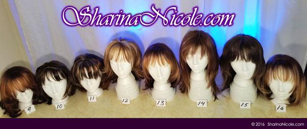 Minneapolis dominatrix Mistress Sharina Nicole's Crossdressing Wigs 9-16